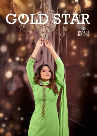 Gold Star By Panch Ratna Fancy Summer Wear Salwar Kameez Collection